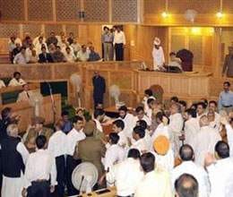 three youths ruckus jammu and kashmir assembly 