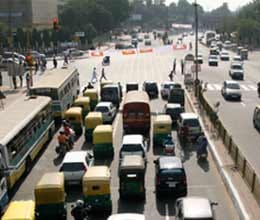 trafic diversions in city today