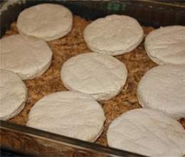 biscuits containing meat will boost physical development  