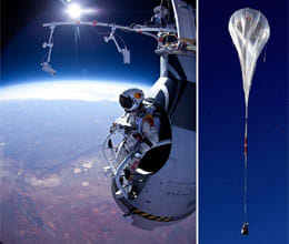jump from a height of 36 kilometers