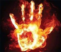 set fire to himself in sonepat minor rape victim