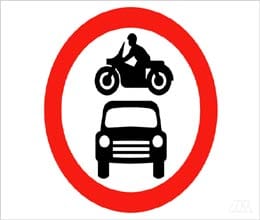 prohibiting common vehicles on 26 oct