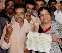Abhijit won Jangipur Saket Bahuguna lost tehri
