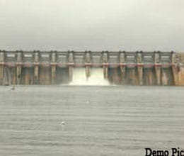 construction of sabarmati irrigation project is in progress