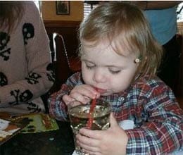whisky given as juice to two year old boy