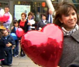 woman copmletes 25 years with donated heart