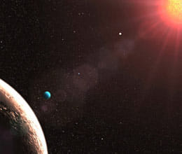 planet where sun rises four times