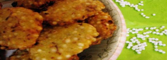 aaloo sabudana tikki recipe