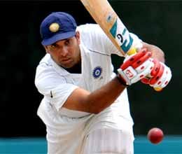vvs laxman is giving training his son