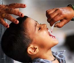 polio drops for 4.50 lac children in indore 