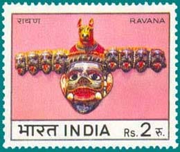 stamp of ravana has been issued