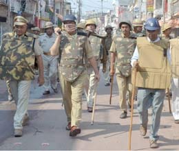 curfew continues in Faizabad control situation