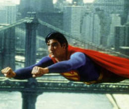superman comes to save children