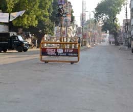 six hours relaxation in curfew in faizabad 