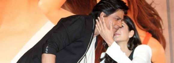 katrina kaif kiss shahrukh khan