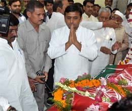 Cabinet ministers Kameshwar Upadhyaya funeral 