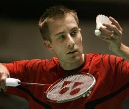 Peter Gade Said goodbye to Badminton