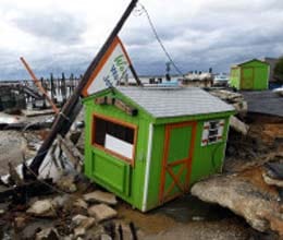 after sandy us works to resume daily life