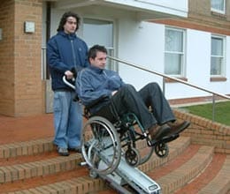 wheelchairwho climb stairs in india