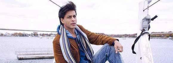 shahrukh following george clooney's look