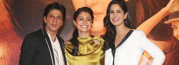 shahrukh ignore katrina in front of anushka