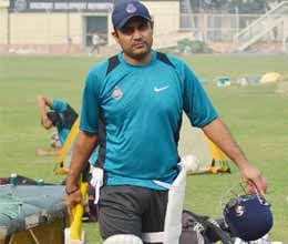 sehwag bats for half hour at the daredevils nets