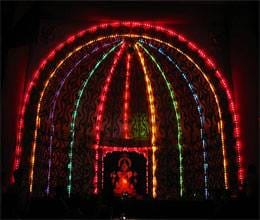 deepawali colourful lightning for prosperity and happiness