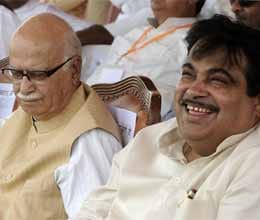 advani objected gadkari appointment as bjp president