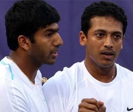 bopanna and bhupathi won sania and somdev loses
