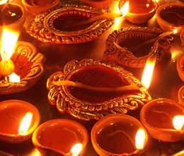 Tight security for view of Diwali 