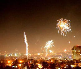 Roadways employees fireworks