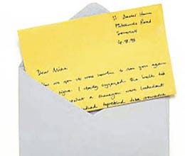 letter reach right address after 50 years