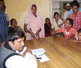people surrounded minister house in rape case