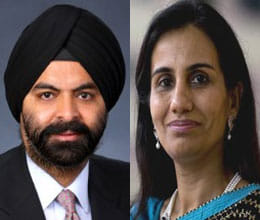 chanda kochhar and ajay banga in list of fortune