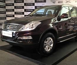 ssangyong rexton launched in 7 cities