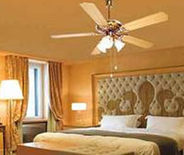 get out from room and buld and fan swith off