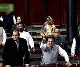 disarrangement continued in parliament at fdi