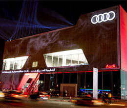 Audi opens world's biggest audi dealership in Dubai