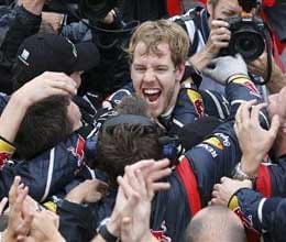 vettel became brazilian grand prix champion