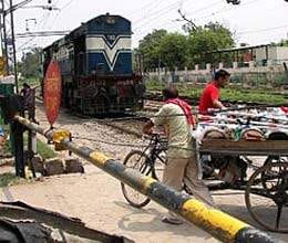 mobile video vans will aware passers by about railway crossing
