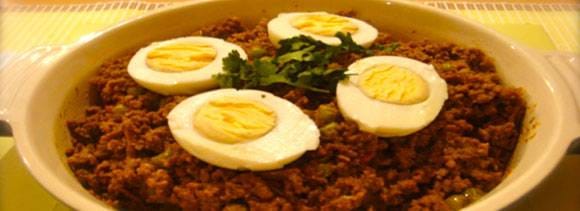 keema egg curry