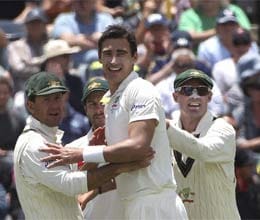 australia stumble to 33 for 2 after skittling south africa for 225