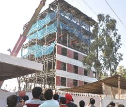 One million square feet of space in the hundred day made ??a university