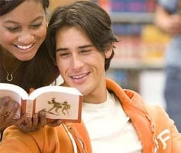man smiling attract women