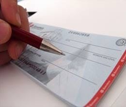 preparation for heavy duty on cheques transaction