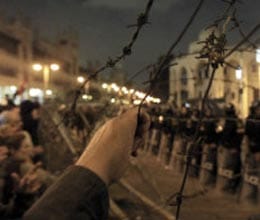 mass demonstrations and clashes in egypt