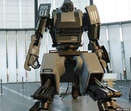 4 metre robot cost 4 crore pilot seat remote control 