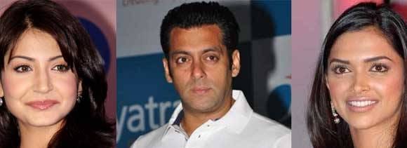 anushka and deepika wants to film with salman