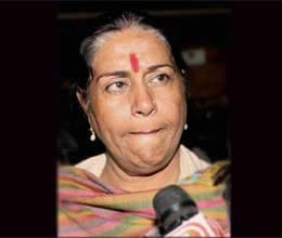 woman mp prabha thakur tears in rs