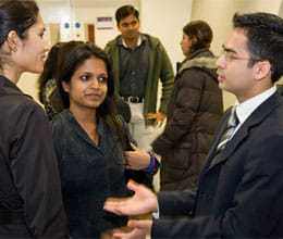 Britain woos bright Indian students, business people